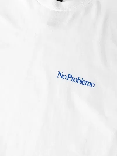 No Problemo Mini Problemo T-shirt In White
