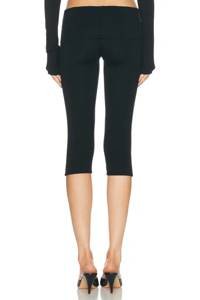 Éterne Foldover Capri Legging In Multi