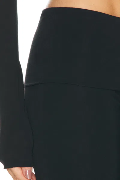 Éterne Foldover Capri Legging In Multi