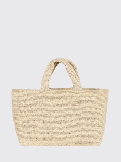 Manebi Tag Shoulder Bag In Brown