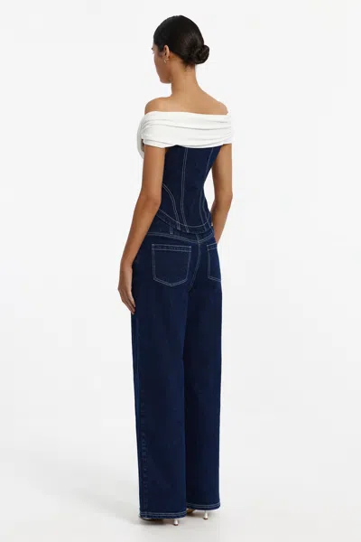 Significant Other Bodicia Top In Blue
