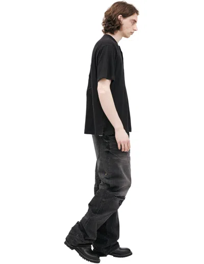 Mastermind Japan Black T-shirt With Logo In Multi