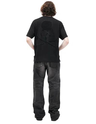 Mastermind Japan Black T-shirt With Logo In Multi