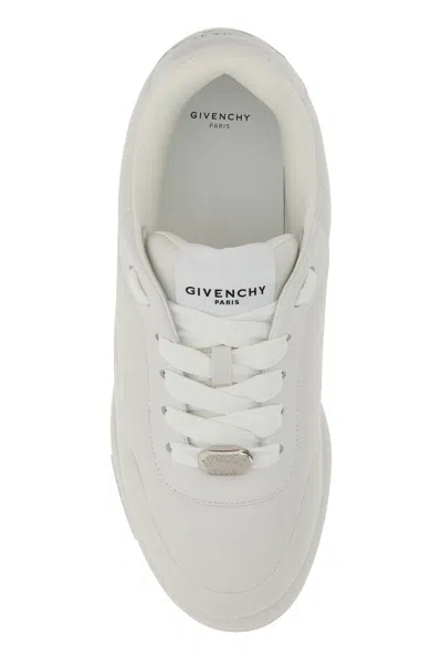 Givenchy Yard Leather Sneakers In White