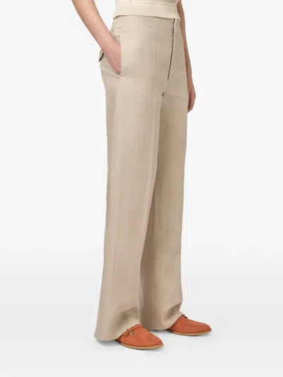 Tod's Elasticated Tailored Trousers In Multi