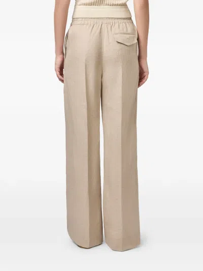 Tod's Elasticated Tailored Trousers In Multi
