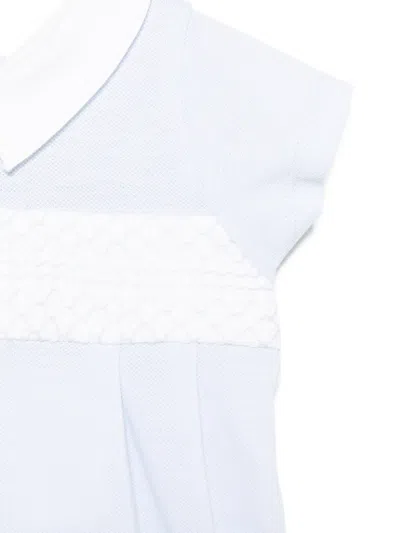 Patachou Collared Romper In Blue