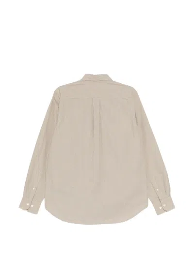 Norse Projects Check-pattern Chest-pocket Shirt In Neutral