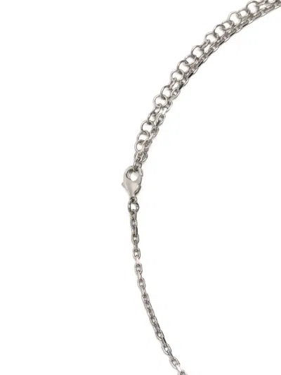 Panconesi Agate-pendant Necklace In Silver