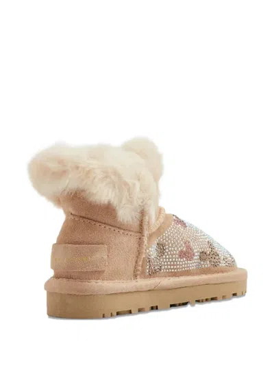 Moa Master Of Arts Mickey Microstud Boots In Brown