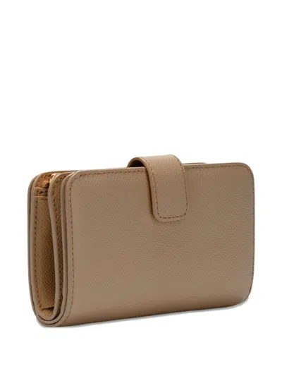 Furla Medium Classic Compact Wallet In Brown