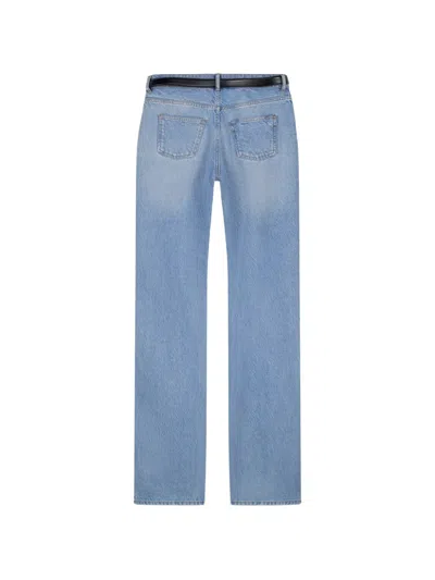 Coperni Suspended-panel Jeans In Blue