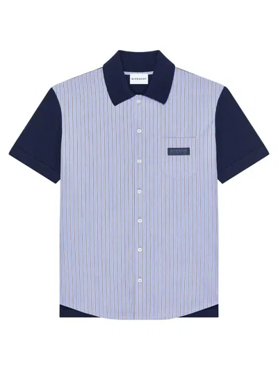 Givenchy Shirt Men In Blue