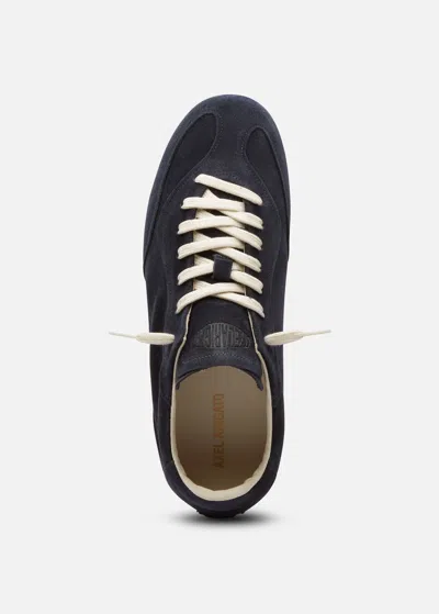Axel Arigato Daze Runner Black Sneaker With Logo On The Tongue And Grooved Sole In Suede Man