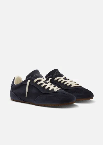 Axel Arigato Daze Runner Black Sneaker With Logo On The Tongue And Grooved Sole In Suede Man