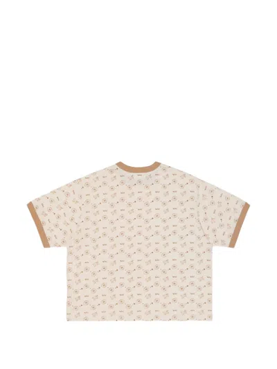 Woolrich Logo-print Ringer T-shirt In White