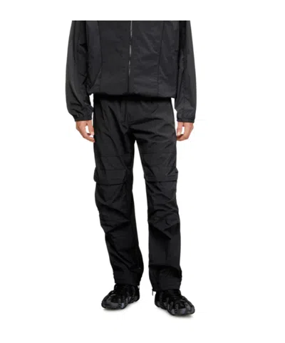 Diesel Zip-pocket Cargo Pants In Black