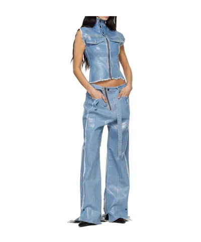 Ottolinger Jeans With Belt Loops In Multi