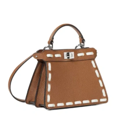 Fendi Peekaboo Iseeu Petite In Brown