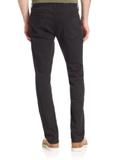 Shop John Varvatos Men's Bowery-fit Straight-leg Jeans In Black