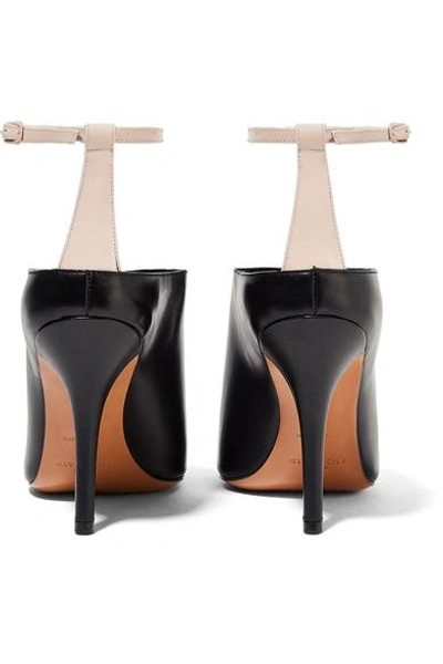 Shop Givenchy Matte And Patent-leather Sandals