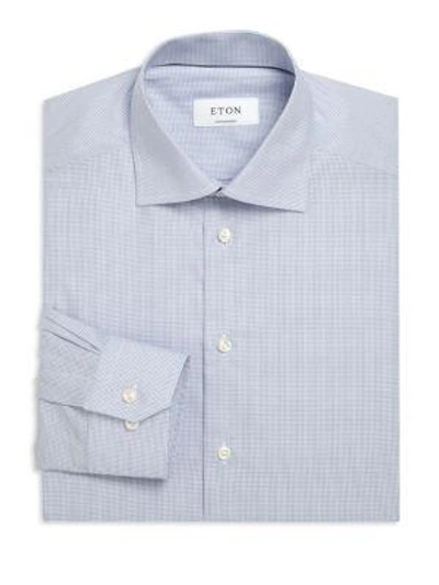 Shop Eton Cotton Contemporary-fit Dress Shirt In Blue