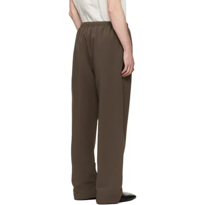Essentials Active Trace Sweatpants In Brown