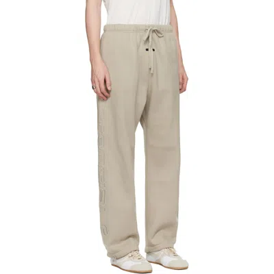 Essentials Gray Active Trace Relaxed Sweatpants In Neutral