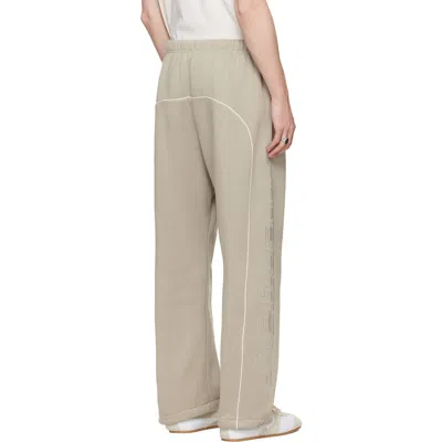 Essentials Gray Active Trace Relaxed Sweatpants In Neutral