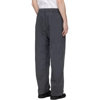 Skims Gray Woven Pull-on Trousers In Gray
