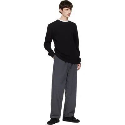 Skims Gray Woven Pull-on Trousers In Gray