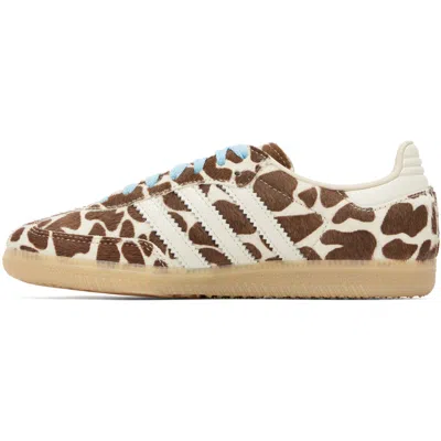 Adidas Originals Samba Og In Crystal Linen/ivory/gum 3
