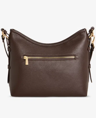 Giani Bernini Pebble Soft Medium Shoulder Bag, Exclusively At Macy's In Brown