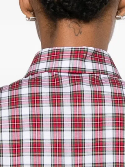 N°21 Check-pattern Button-down Shirt In Multi
