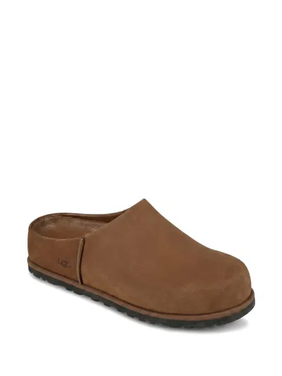 Ugg Otzo Waterproof Leather Clogs In Brown