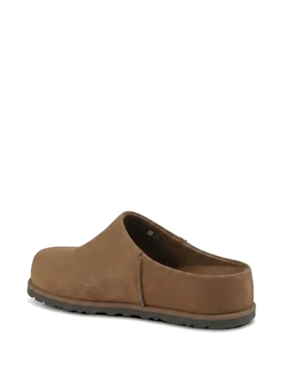 Ugg Otzo Waterproof Leather Clogs In Brown