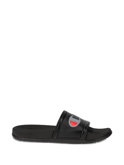 Champion Squish Logo-print Slides In Multi
