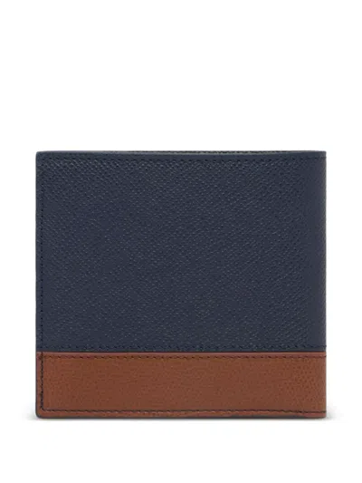 Bally Essential Bi-fold Wallet In Blue