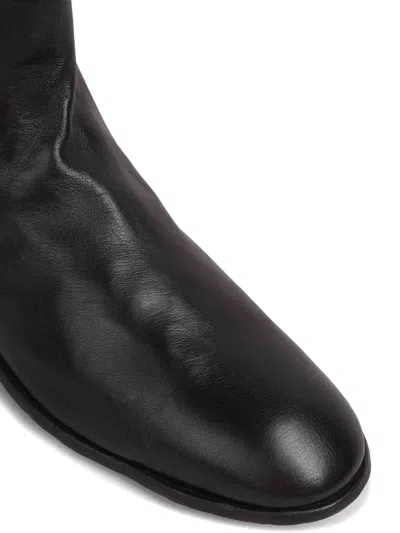 Officine Creative Solitude Elasticated-side Ankle Boots In Black