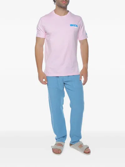 Mc2 Saint Barth Calais Drawstring Trousers In Blue
