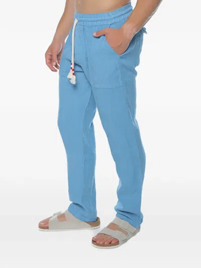 Mc2 Saint Barth Calais Drawstring Trousers In Blue