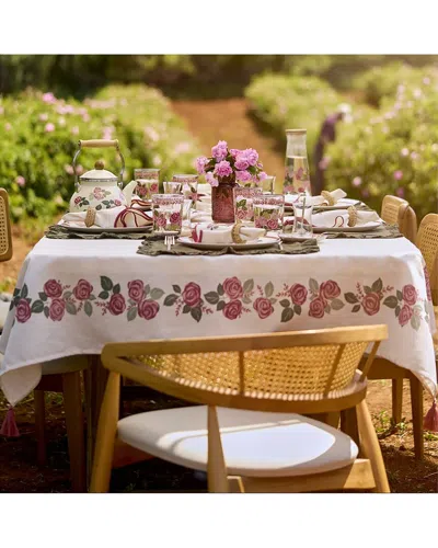 Bella Maison Rose Print Tablecloth