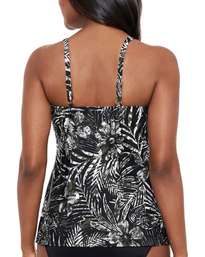 Miraclesuit Zahara Love Knot Dd Tankini In Black