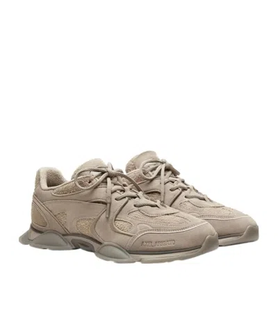 Axel Arigato Men Satellite Runner Suede And Leather Low-top Sneakers In Brown