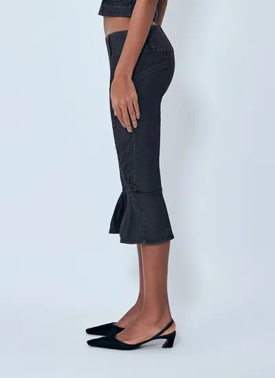 Knwls Belt Loop Jeans In Black