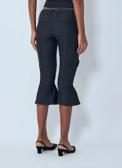 Knwls Belt Loop Jeans In Black