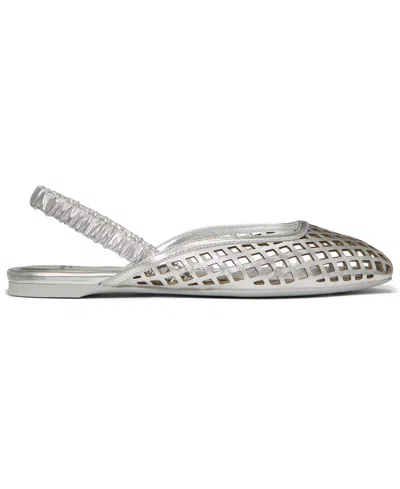 Kate Spade New York Slingback Flat In Silver