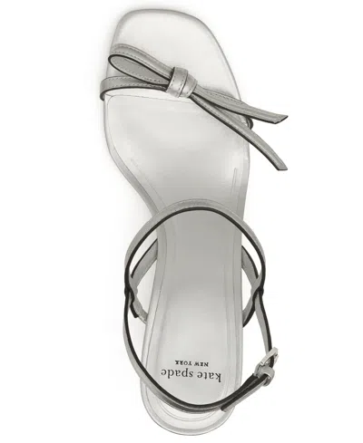Kate Spade New York Loop Slingback Sandal In Silver