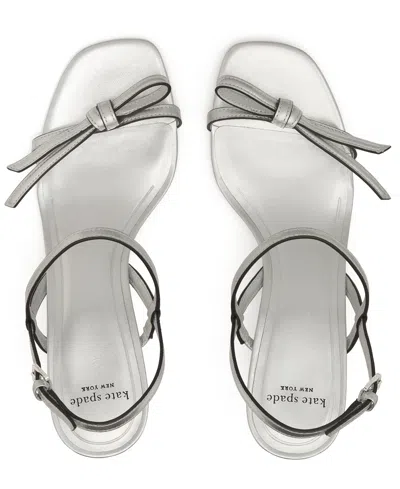 Kate Spade New York Loop Slingback Sandal In Silver