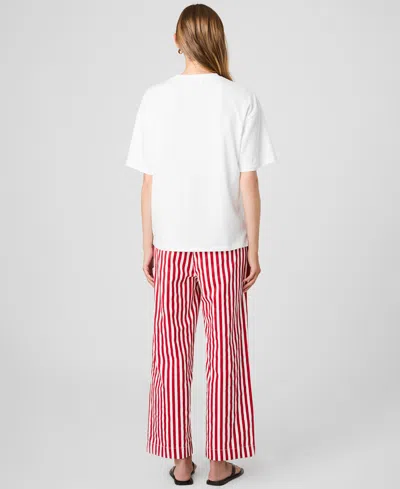 French Connection La Tomate Oversize Cotton Graphic T-shirt